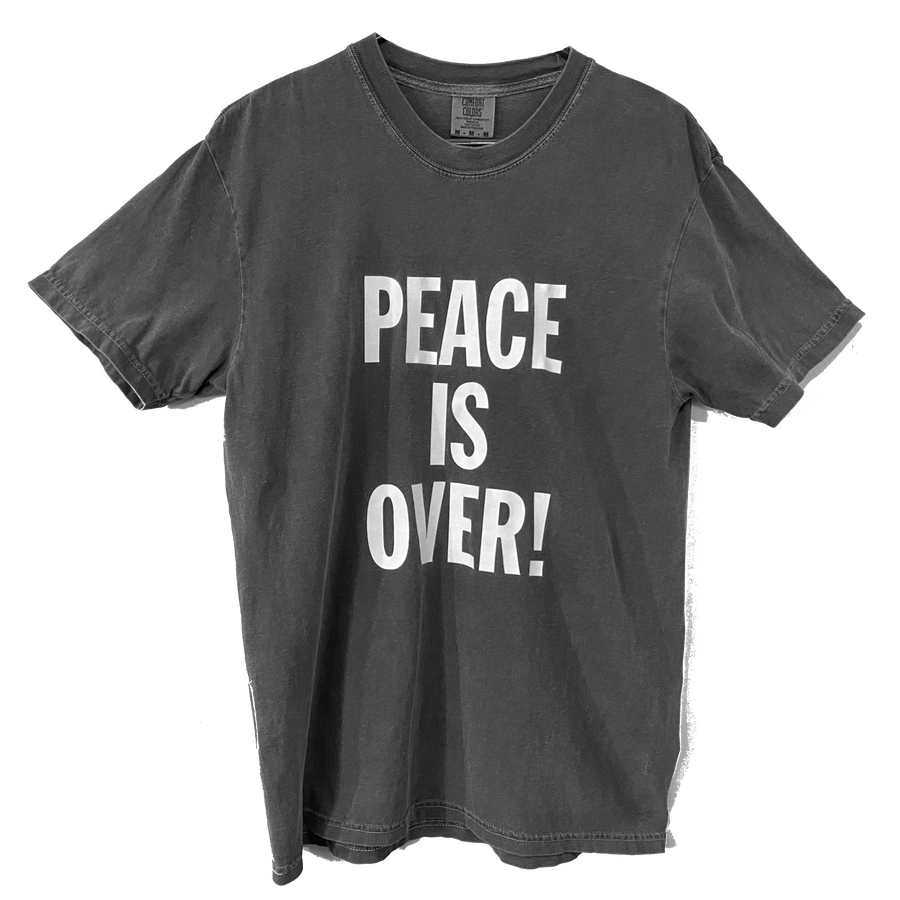 Untitled "PEACE IS OVER" Glow-in-the-dark Tee Shirt